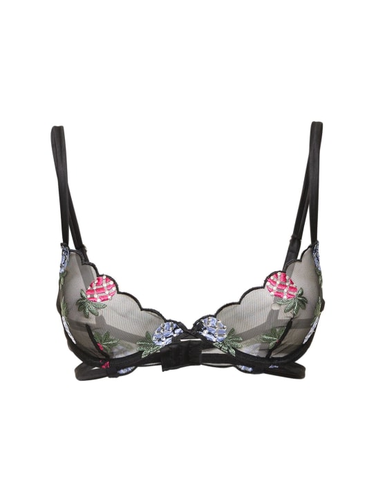 Fleur Du Mal: Soutien-gorge à sangles Bondage Pineapple