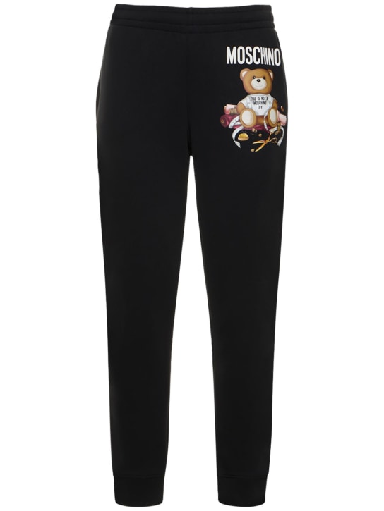 Moschino - Trainingshose aus Baumwolle mit Logo