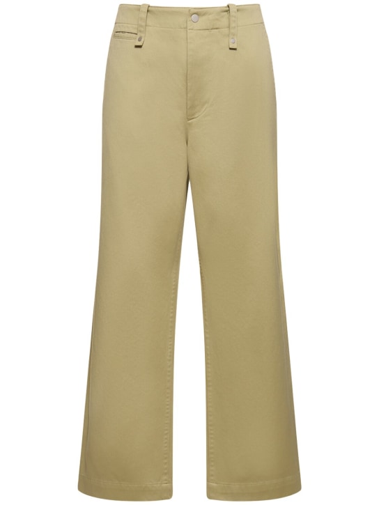 Burberry - Pantalon droit en coton