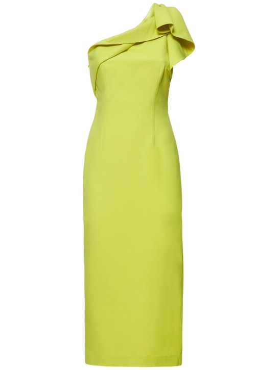 Roland Mouret - Asymmetrisches Midikleid aus Seide & Wolle