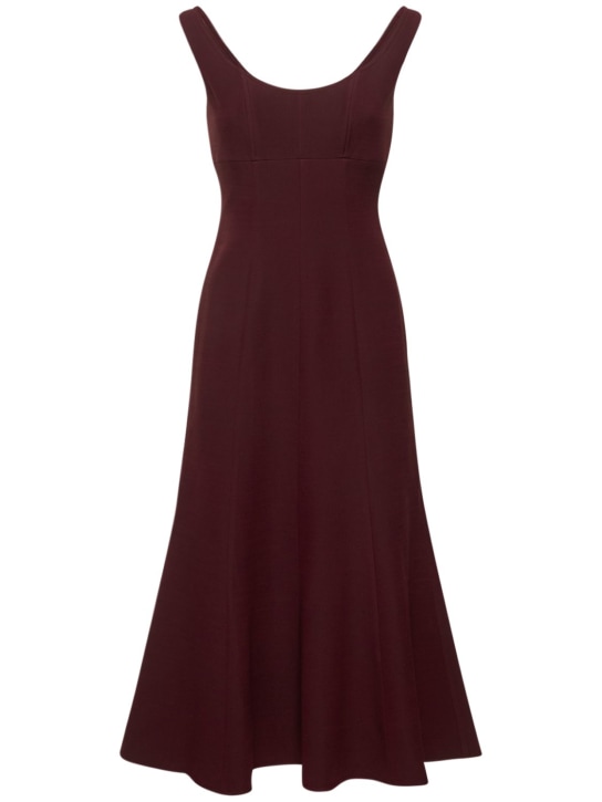 Roland Mouret - Midikleid aus Seide und Wolle