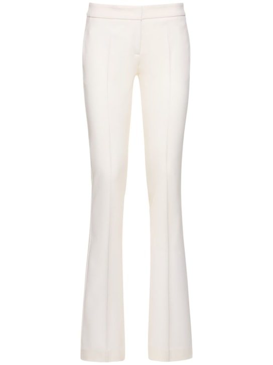 Blumarine - Gerade Wollhose mit niedrigem Bund
