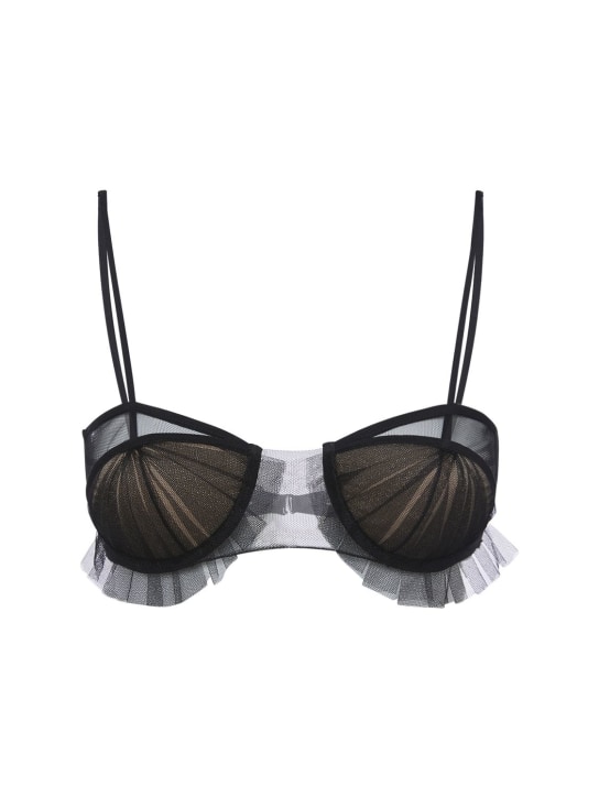 Nensi Dojaka - Soutien-gorge en tulle à volants