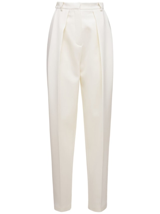 Magda Butrym: Pantalones rectos de lana y seda