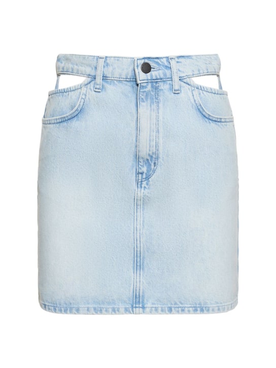 Triarchy - Jupe courte en denim taille haute Ms. Stone