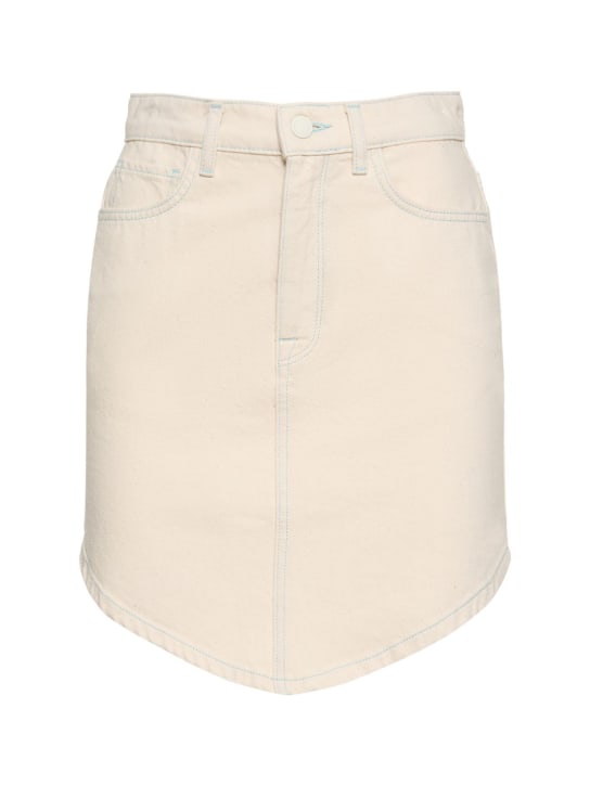 Triarchy - Jupe courte en denim biologique Ms. Heart