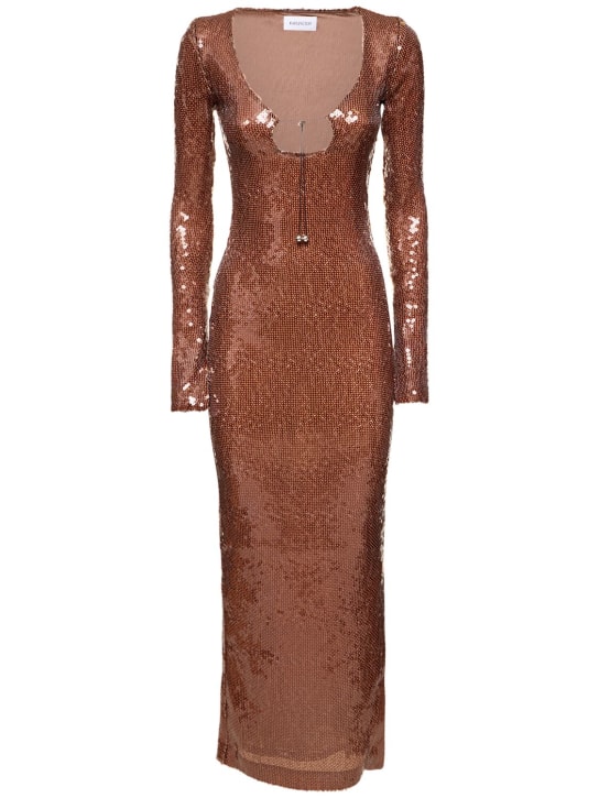 16arlington: LVR Exclusive Solaria sequin midi dress