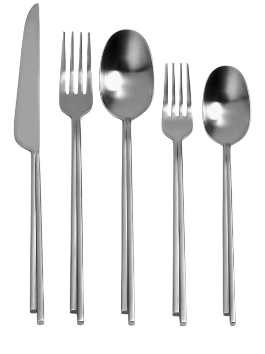 Serax - Set de couverts 5 pièces en acier inoxydable Dune