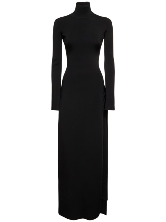 Galvan - Robe longue en maille ajourée Twist Cindy