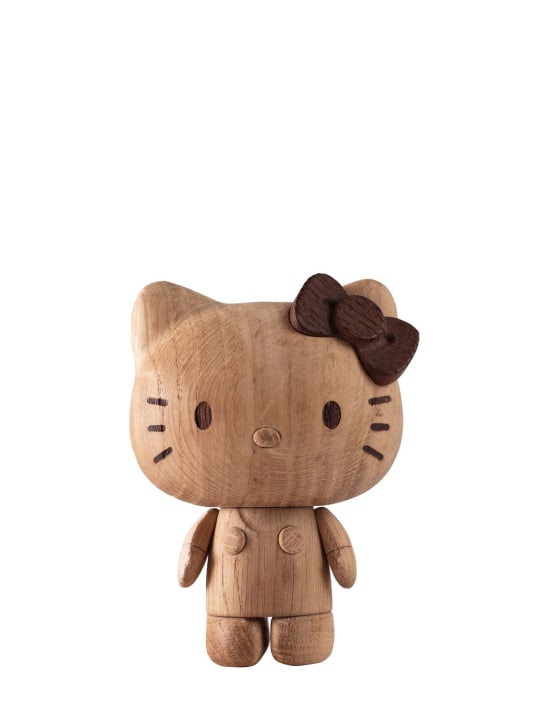 Boyhood - Hello Kitty small oak figurine
