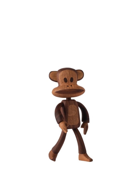 Boyhood - Kleine Eichenskulptur „Julius The Monkey“