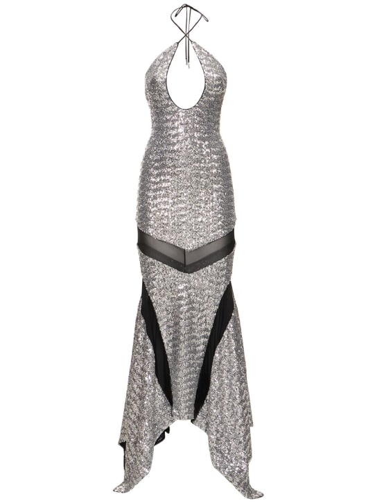The Attico - Saskia sequined long dress