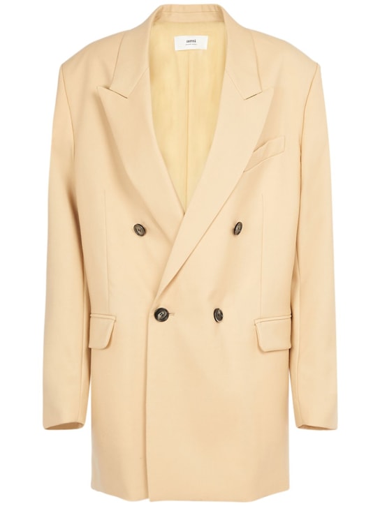 AMI Paris: Chaqueta cruzada de lana