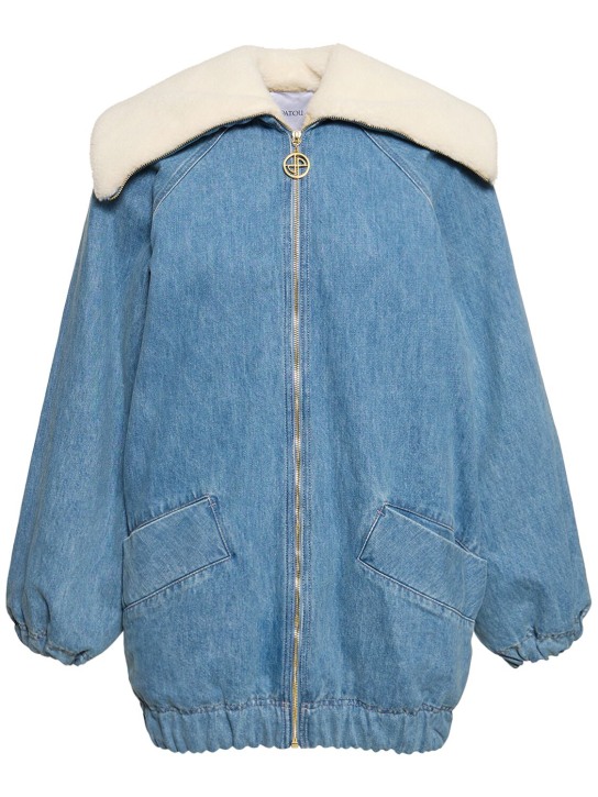 Patou - Bombermantel aus Bio-Baumwolldenim
