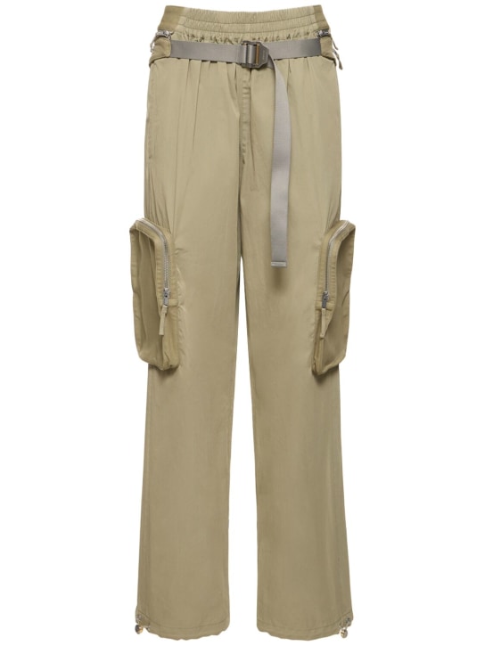 Dion Lee - Hose aus Baumwollmischgewebe mit Gürteltasche