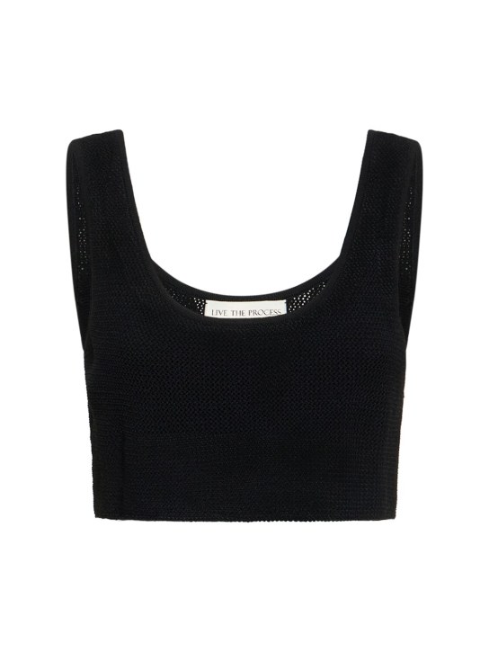 Live The Process: Nyx knitted bra top