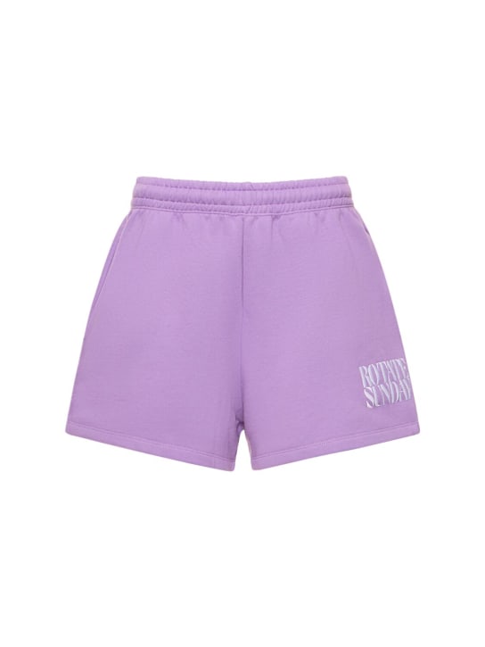Rotate - Short en coton à logo Roda