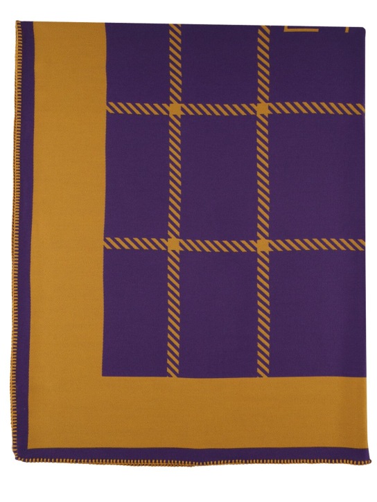 Etro - Plaid en laine mélangée tartan