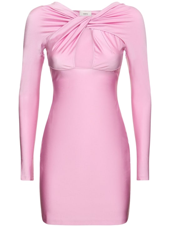 Coperni - Robe courte en jersey ajouré