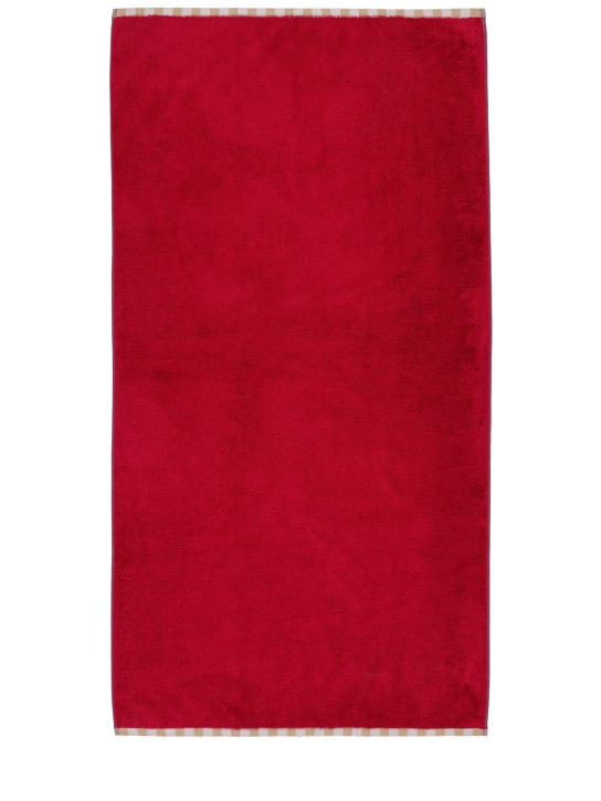 Dusen Dusen - Telo bagno Magenta Green in cotone
