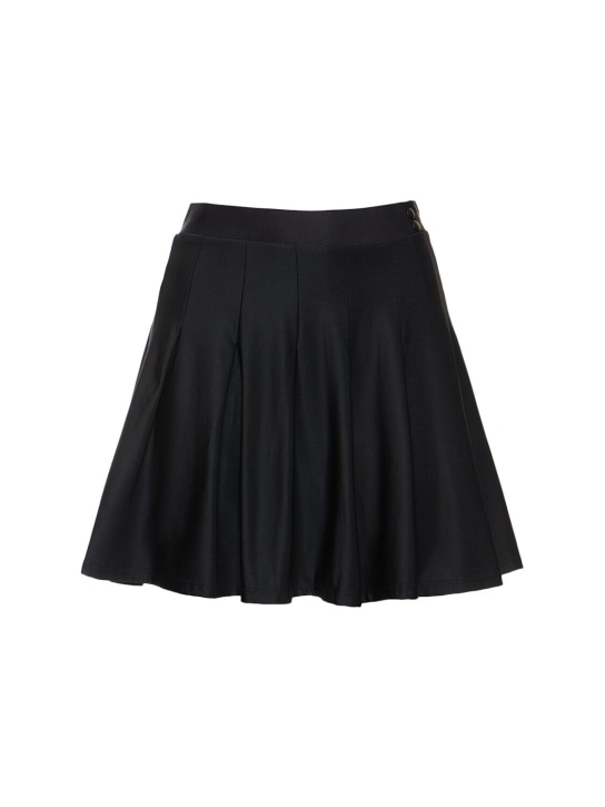 Weworewhat: Skort vita alta plissé