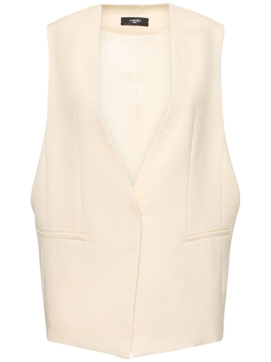 Amiri: Gilet Trill senza collo