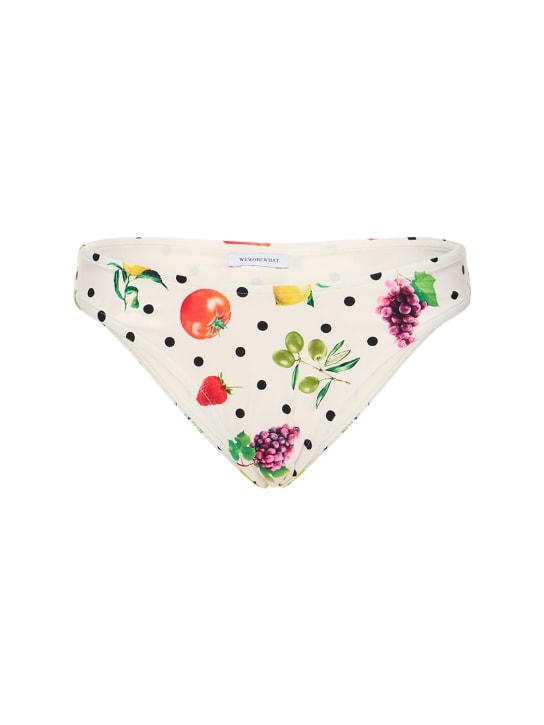 Weworewhat: Braguitas de bikini con estampado