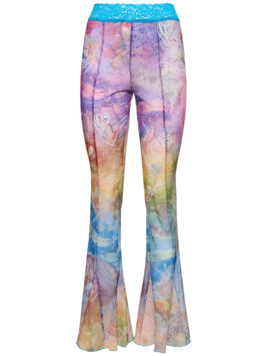 Andersson Bell - Bedruckte Mesh-Hose „Luna Mystical Fairy“