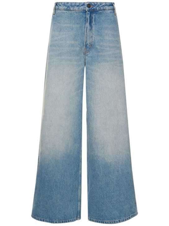 Gauchere - Hochtaillierte Jeans aus Denim