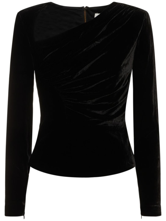 Roland Mouret: Langarm-Top aus Wolle