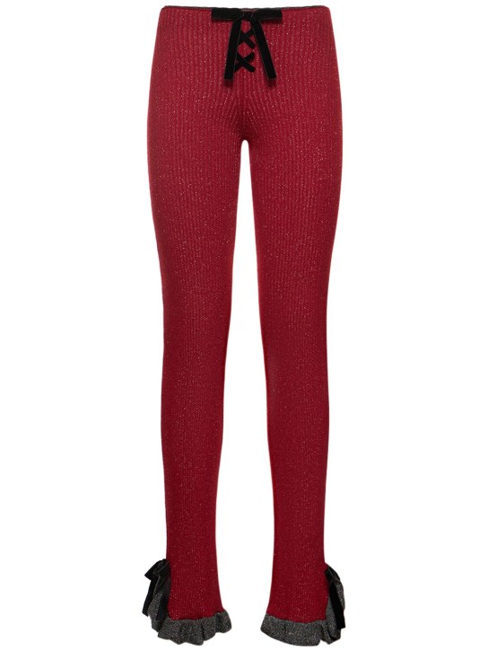Cormio - Strickhose mit Rüschen „Alice“