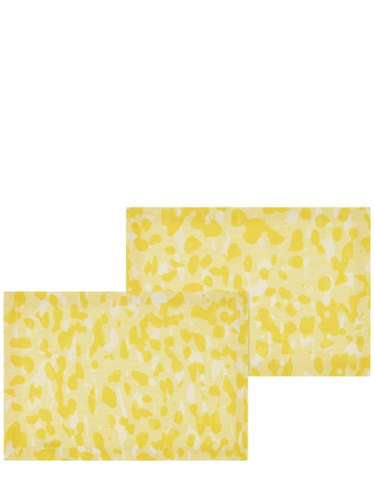 Stories Of Italy - Lot de 2 sets de table Pineapple