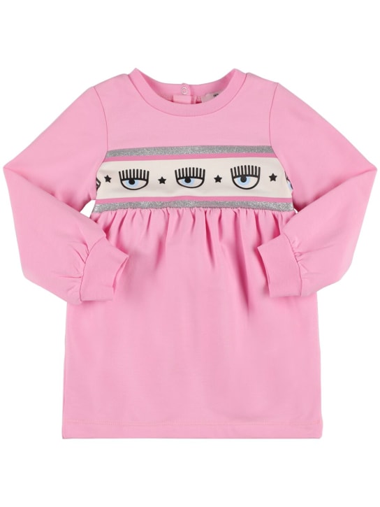 Chiara Ferragni - Printed cotton blend sweat dress