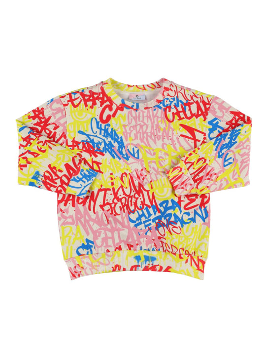 Chiara Ferragni: Printed cotton blend sweatshirt