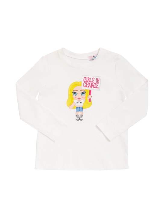 Chiara Ferragni - T-shirt Mascotte in jersey di cotone con stampa