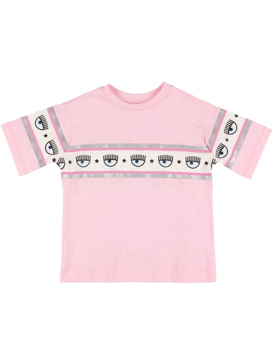 Chiara Ferragni - T-shirt en jersey de coton imprimé Logomania