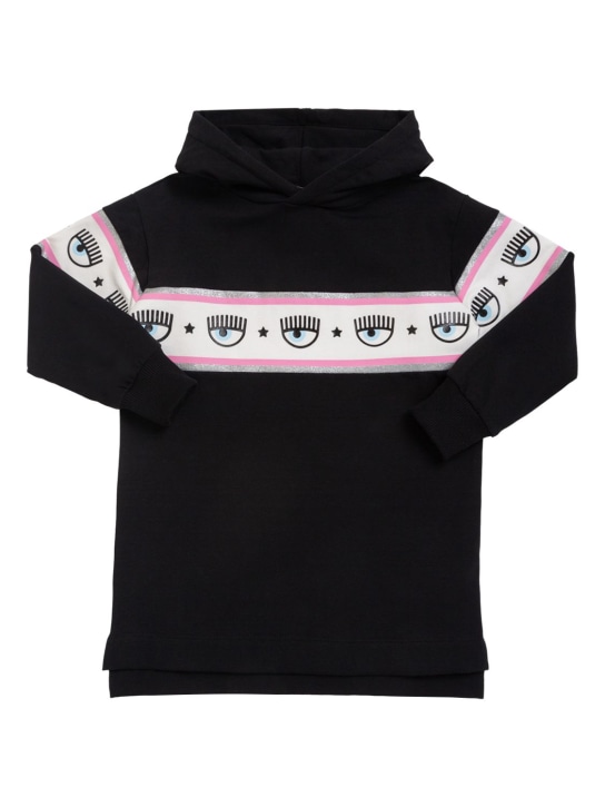 Chiara Ferragni - Logomania print cotton blend sweat dress