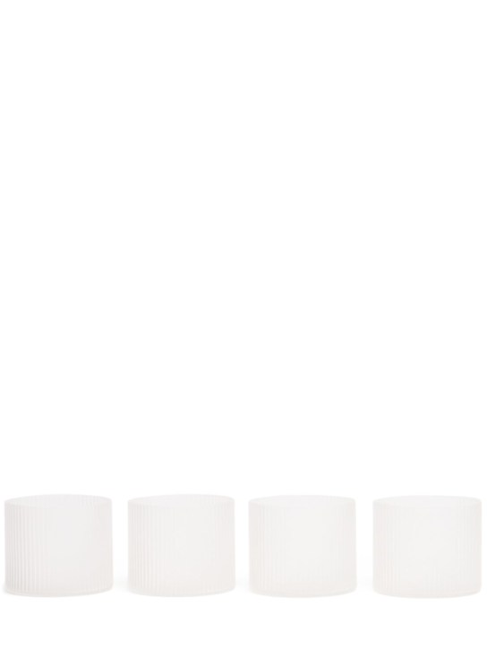 Ferm Living - Lot de 4 verres Ripple