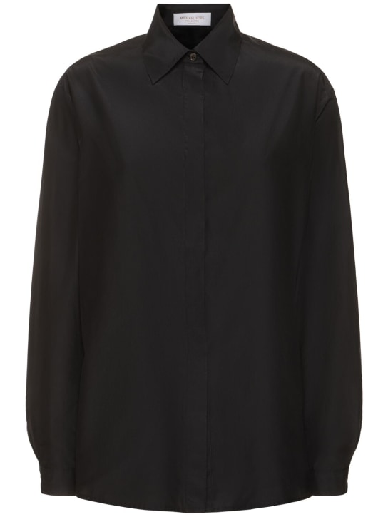 Michael Kors Collection - Chemise en taffetas en coton et soie
