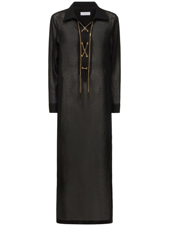 Michael Kors Collection: Abito caftan in crepe