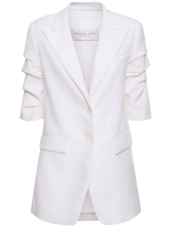 Michael Kors Collection: Blazer monopetto in lino