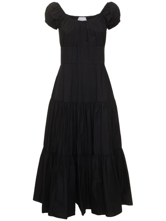 Michael Kors Collection - Vestito midi in popeline di cotone