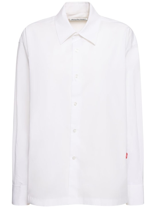 Alexander Wang: Camicia in cotone / logo