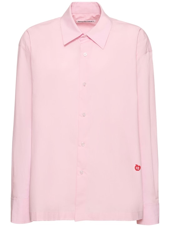 Alexander Wang: Camicia in cotone / logo