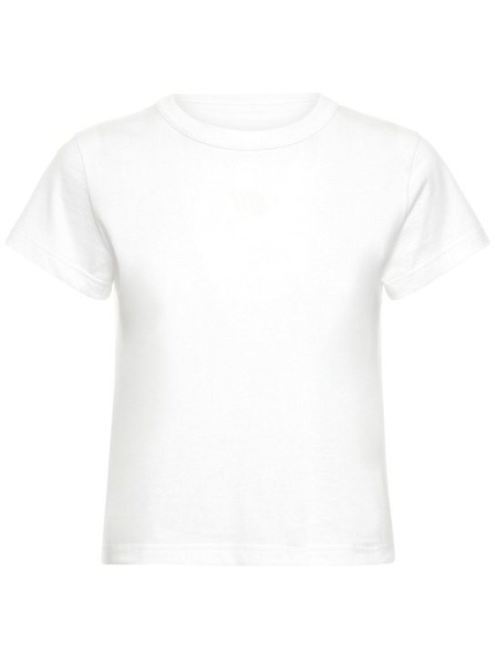 Alexander Wang - T-SHIRT AUS BAUMWOLLJERSEY "ESSENTIAL"