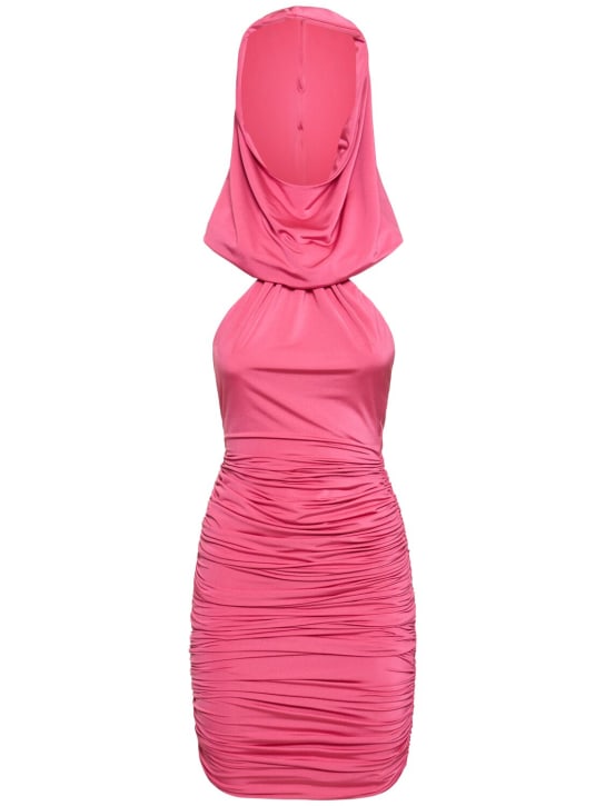 Giuseppe Di Morabito - Vestito in jersey stretch con cappuccio