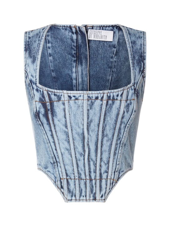 Giuseppe Di Morabito - Top in denim di cotone