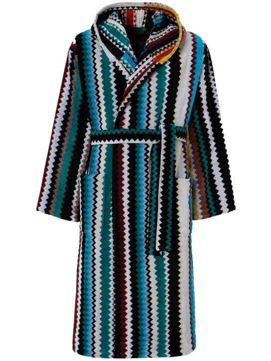 Missoni Home - Peignoir à capuche Curt