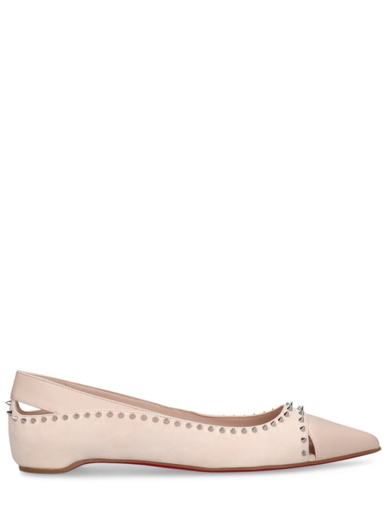 Christian Louboutin - Ballerines en cuir Duvettina