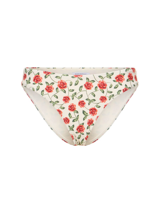 Weworewhat - Bas de bikini imprimé roses